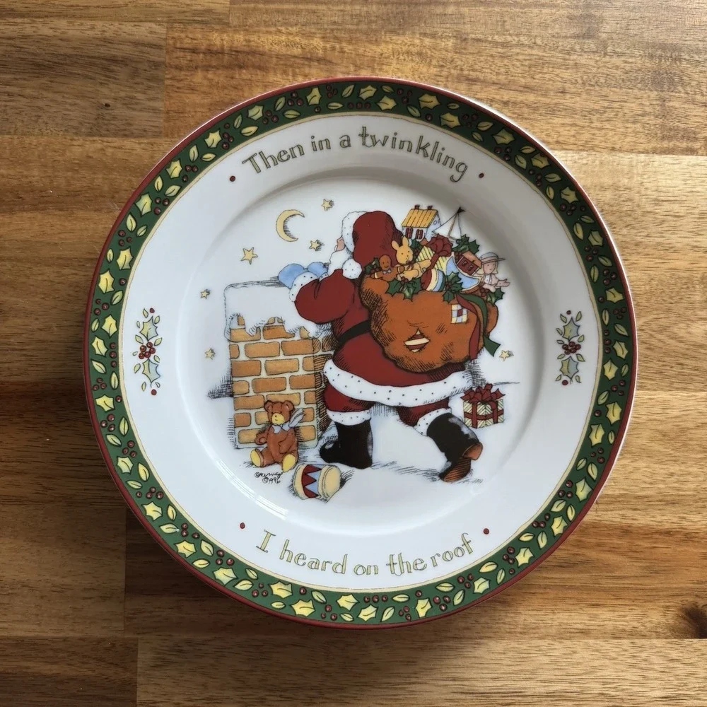 PORTMEIRION STUDIO 4-PC Susan Winget A CHRISTMAS STORY 8